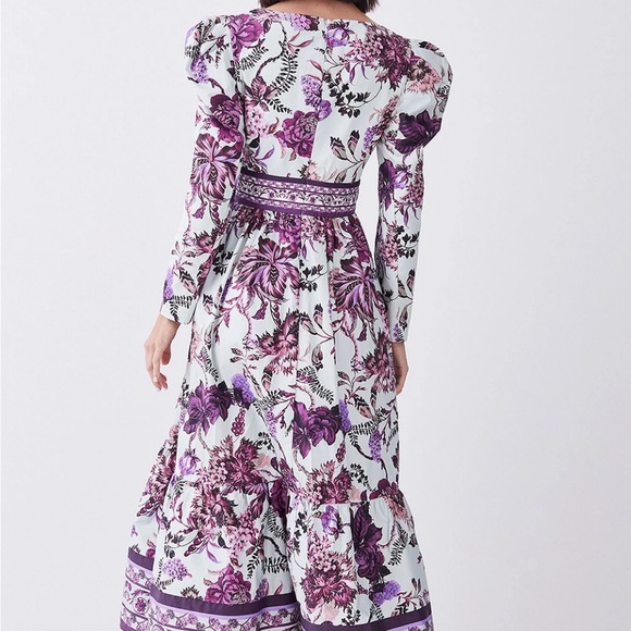 Lydia Millen Border Cotton Sateen Size US 4 | UK 8 - Picture 2 of 8